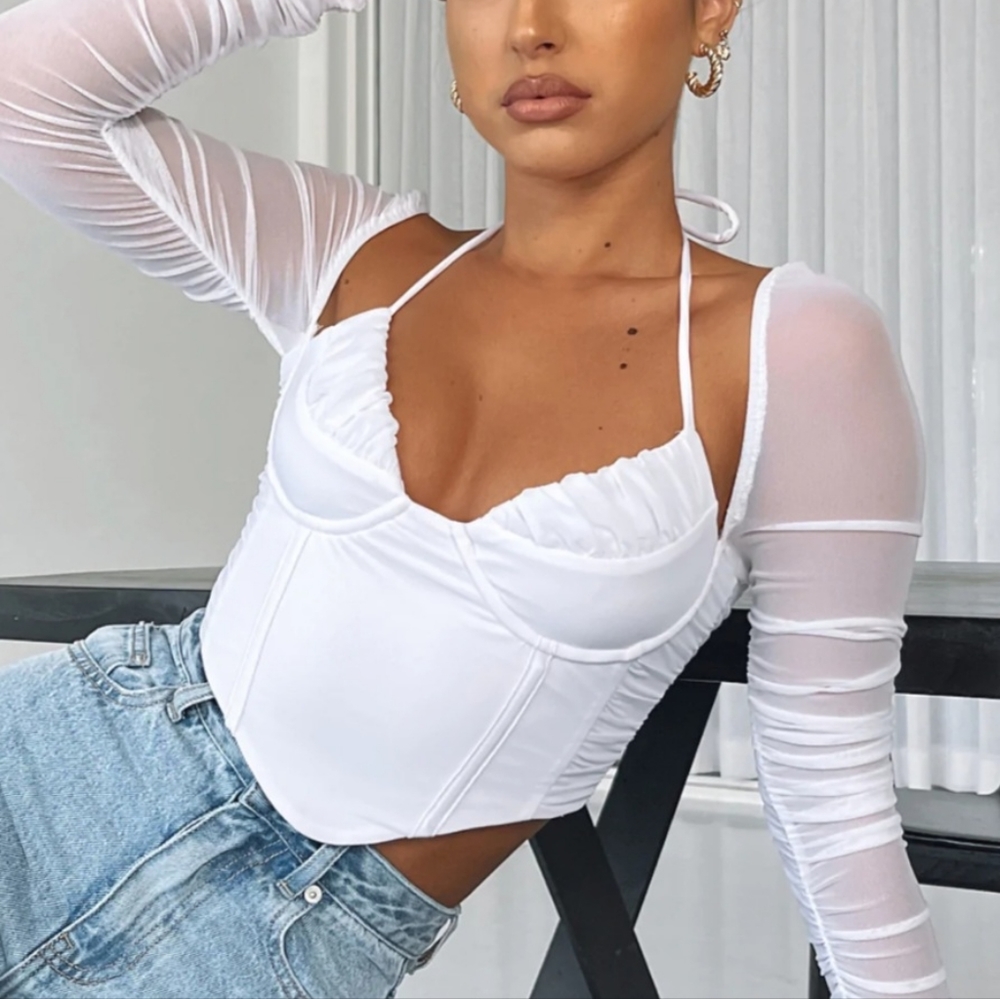 NWT No more talking top